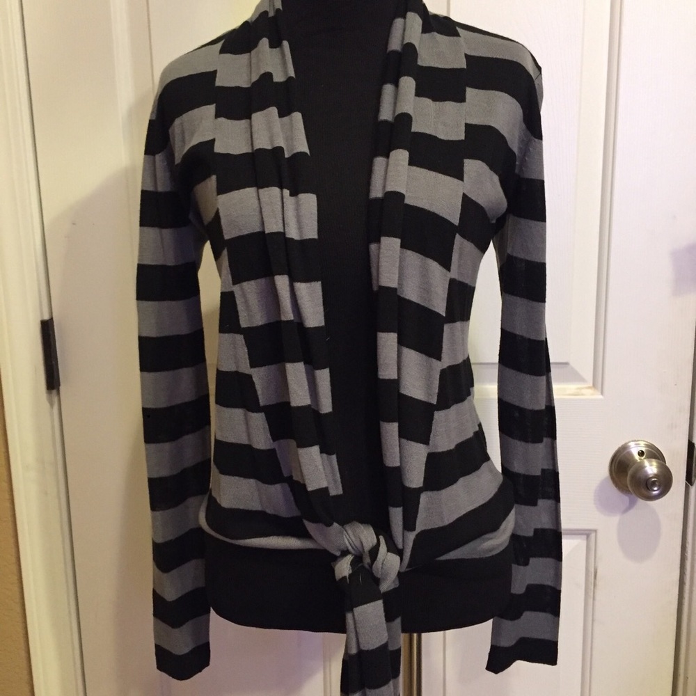 Striped cover up